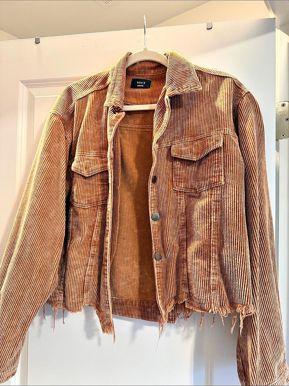 VICI Coffee Meets Corduroy Jacket Brown